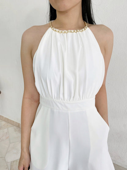 CLASSIC WHITE ROMPER