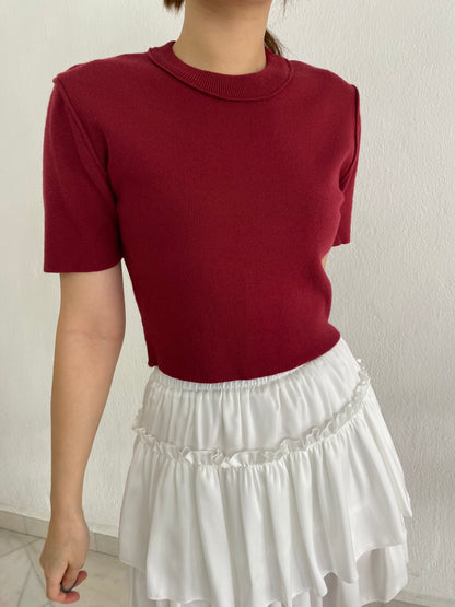 BASIC KNIT TEE