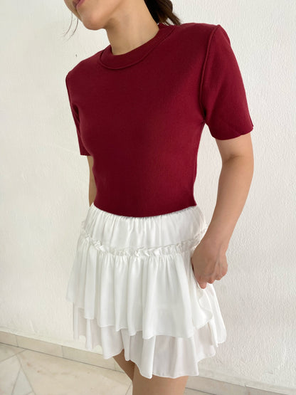 BASIC KNIT TEE