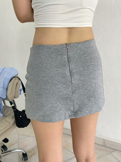 MINI COTTON SKIRT