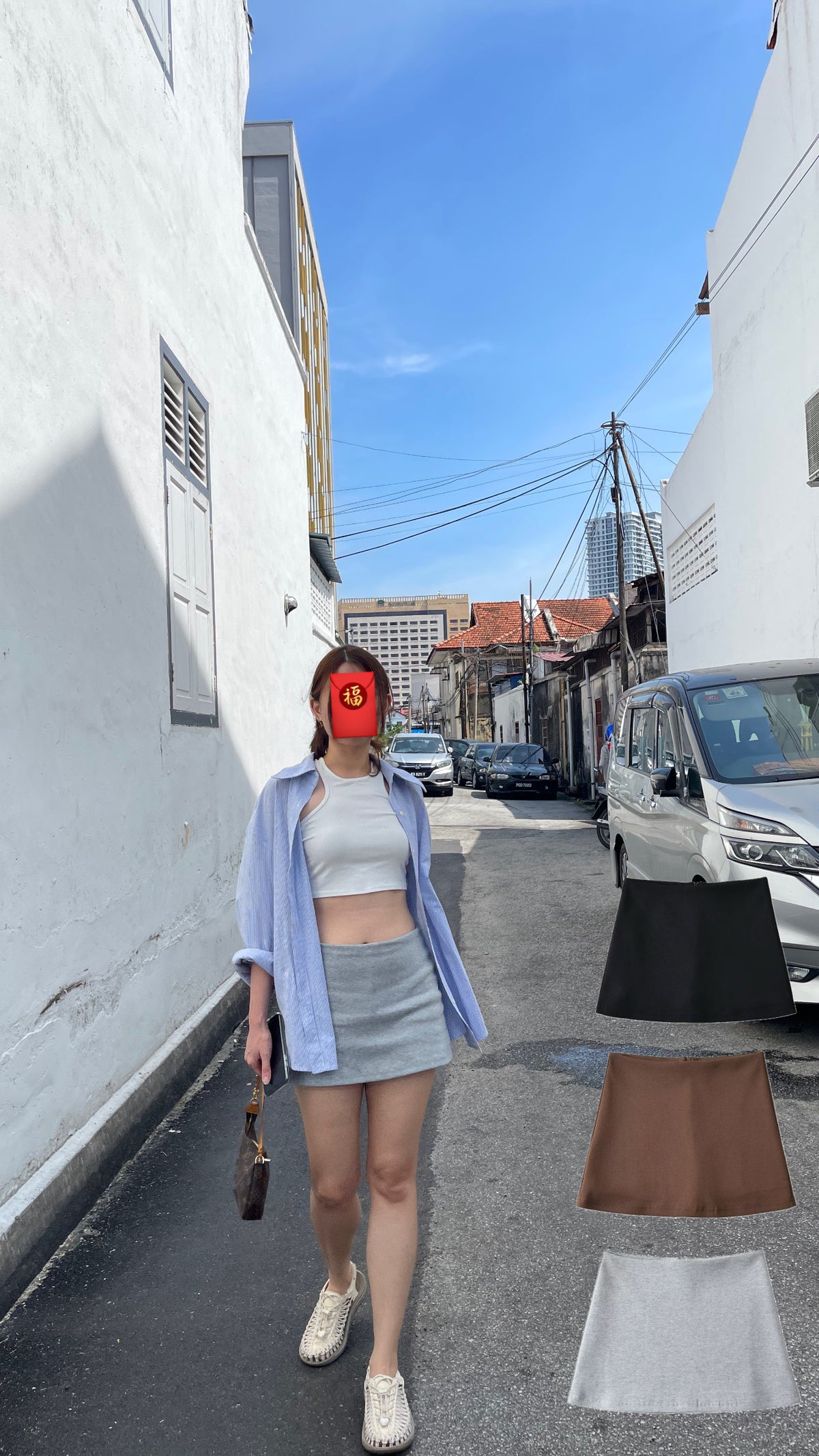 MINI COTTON SKIRT