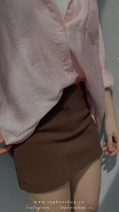 MINI COTTON SKIRT