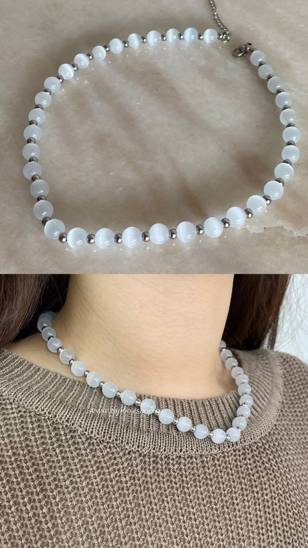 NECKLACE(猫眼感)