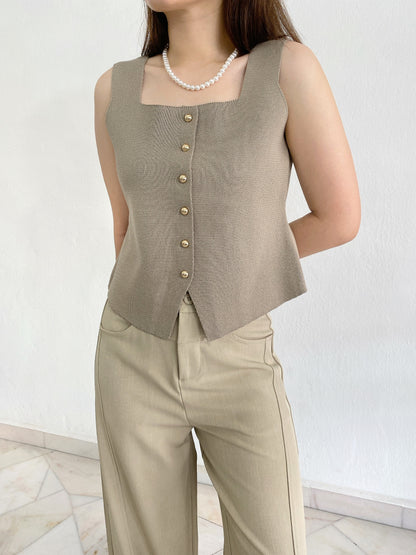 LUNA KNIT SINGLET