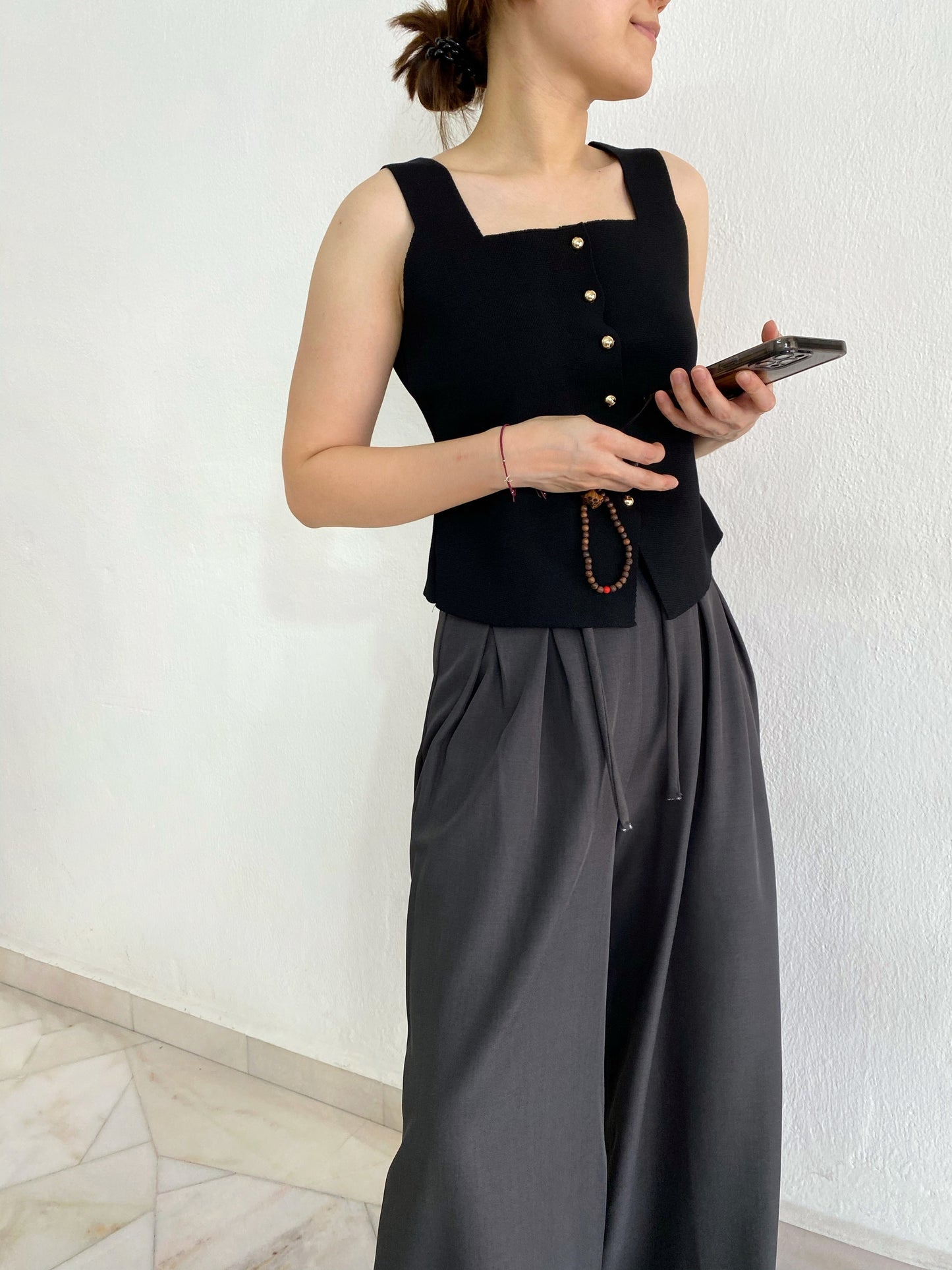 LUNA KNIT SINGLET