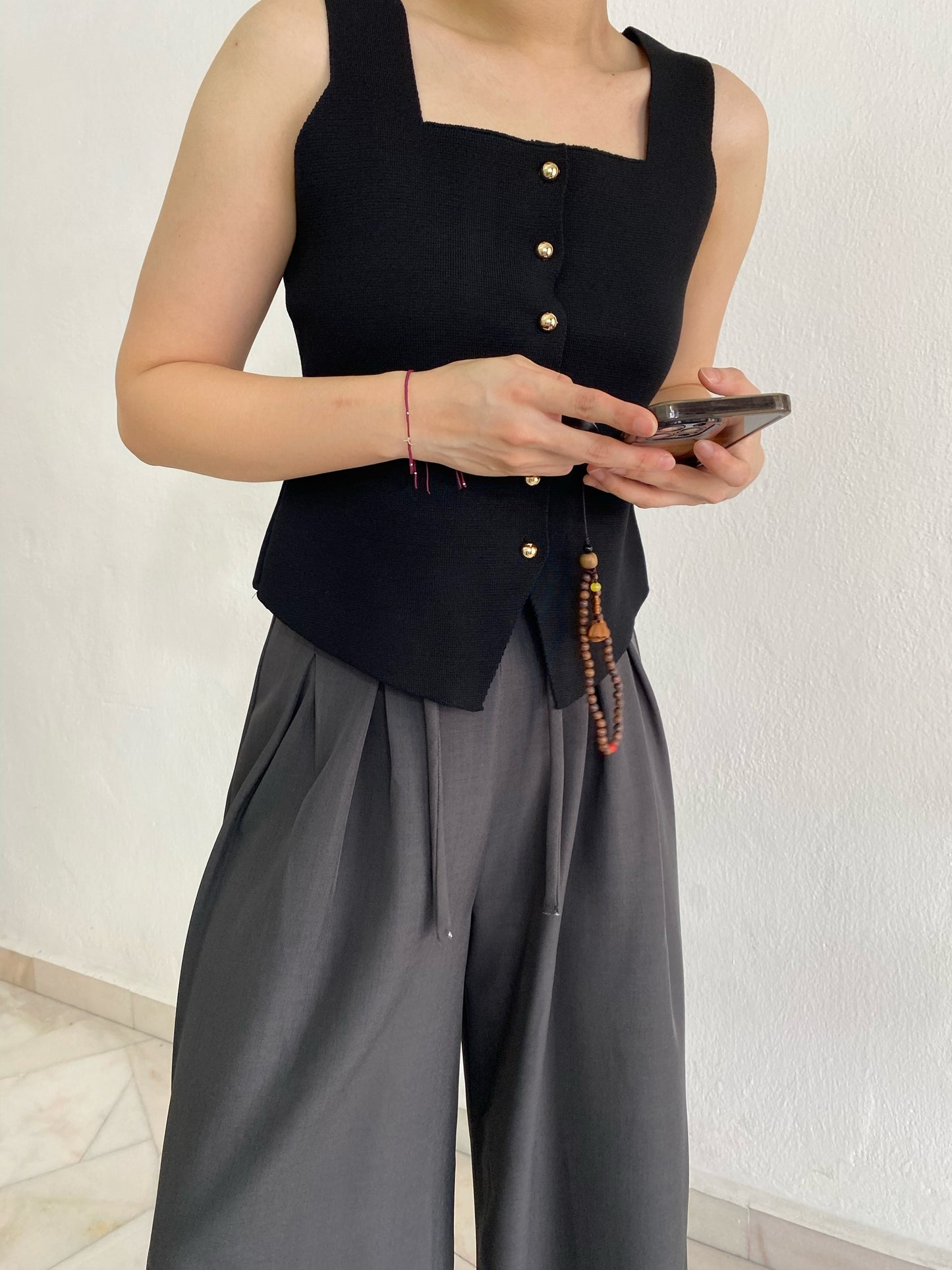 LUNA KNIT SINGLET