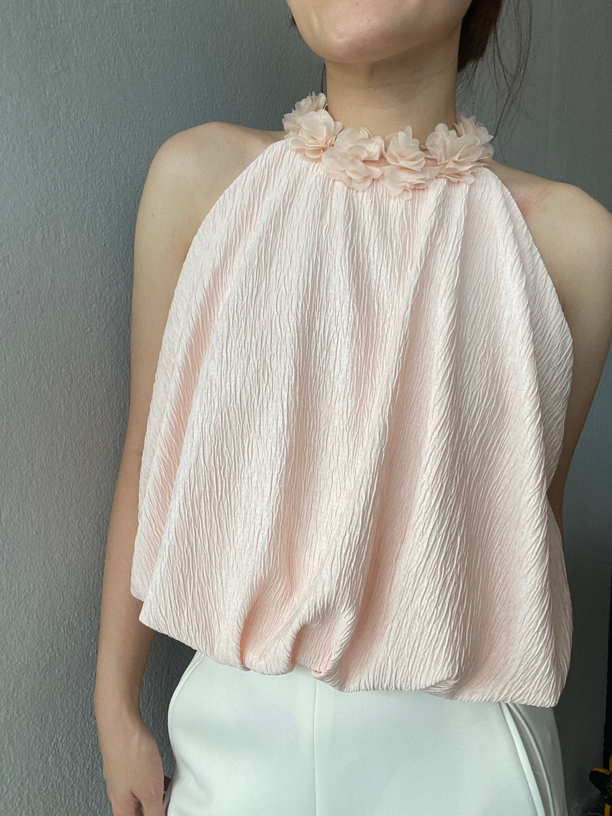 PINK FLORAL TOP