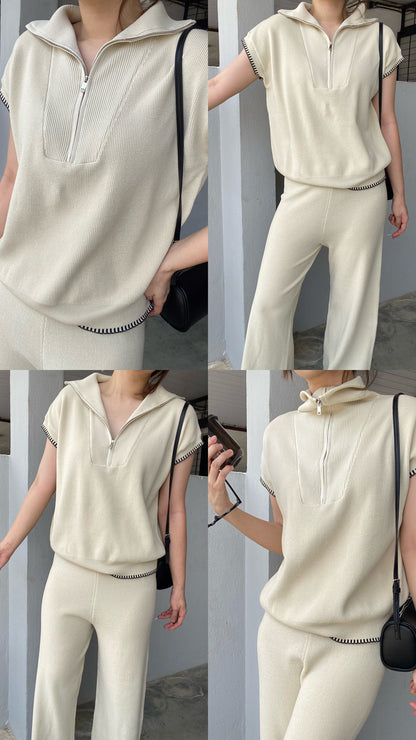 KNIT SET (ZIP)