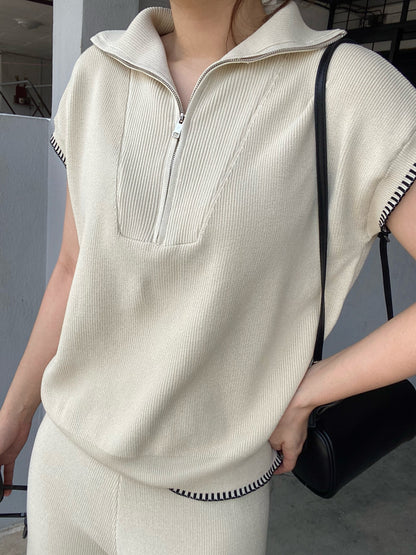 KNIT SET (ZIP)