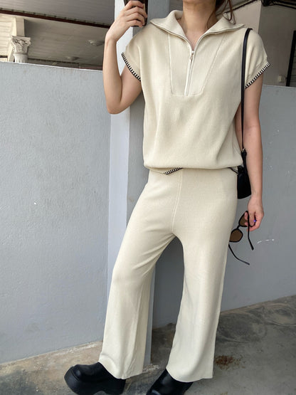 KNIT SET (ZIP)