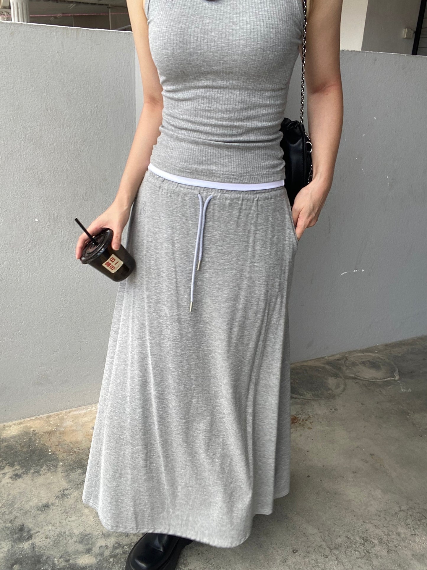LYDIA GREY TOP/BOTTM