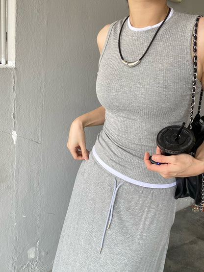 LYDIA GREY TOP/BOTTM