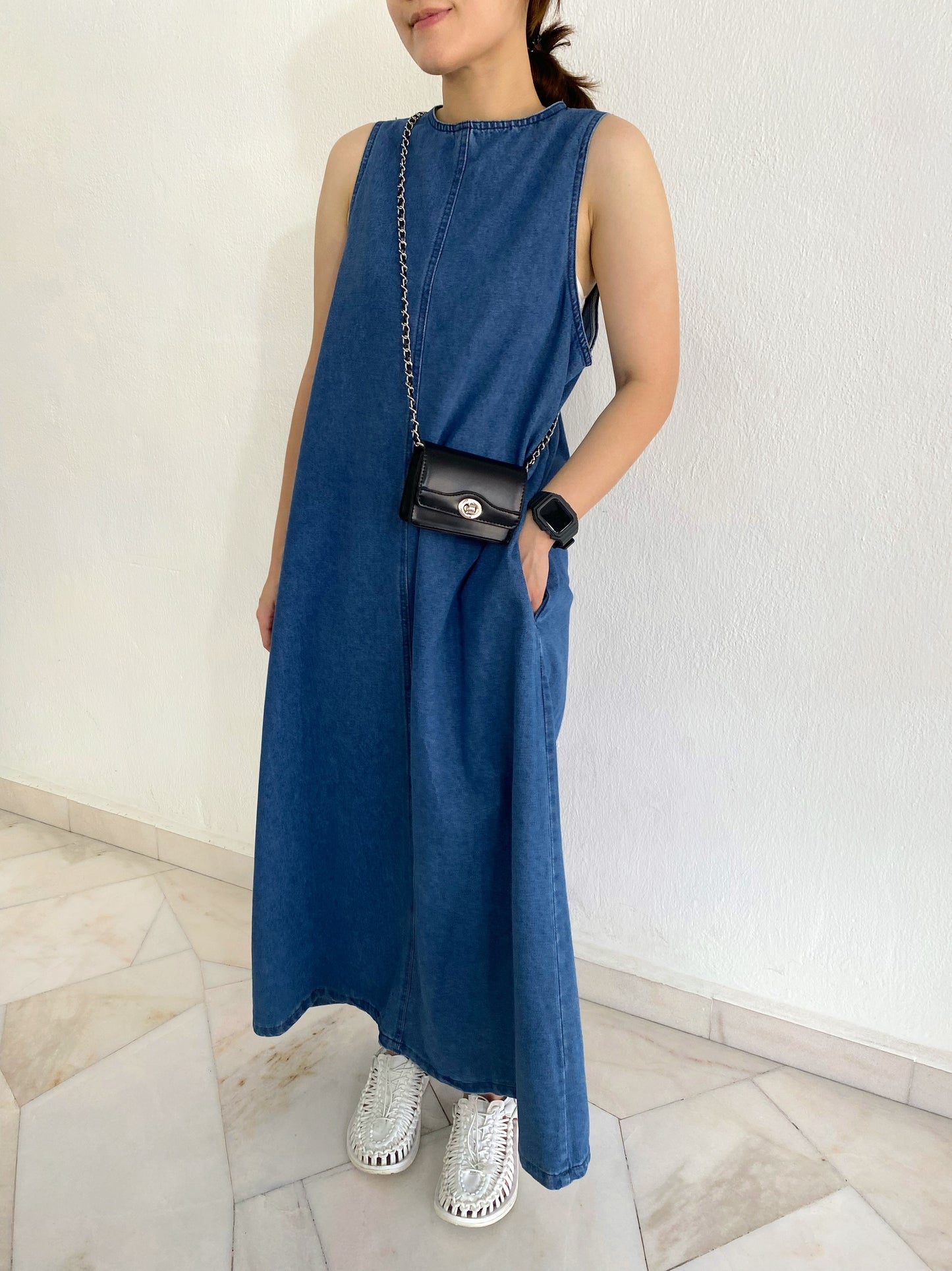 DENIM DRESS