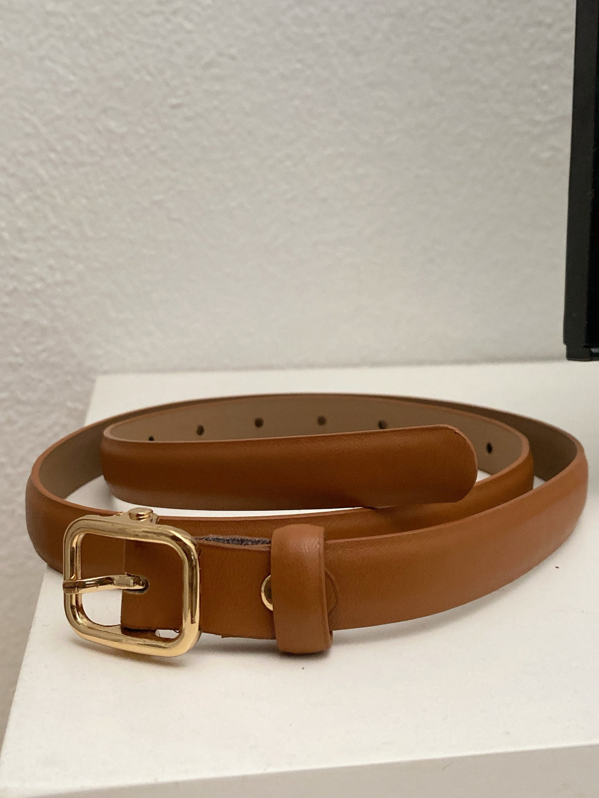 BROWN PU BELT
