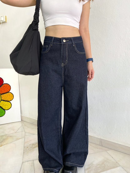 MOLLY JEANS（水洗深蓝）超级显瘦！
