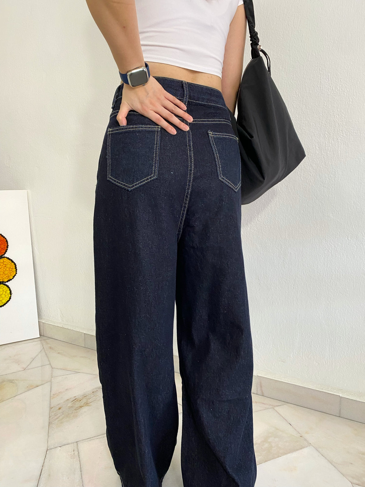 MOLLY JEANS（水洗深蓝）超级显瘦！