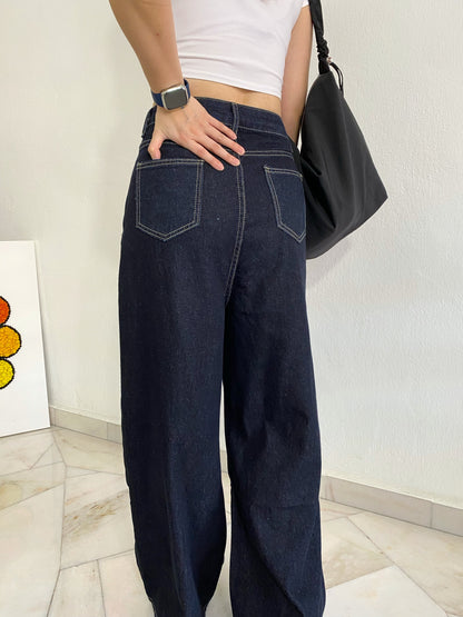 MOLLY JEANS（水洗深蓝）超级显瘦！