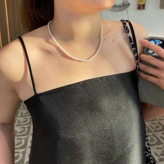 4MM PEARL NECKLACE