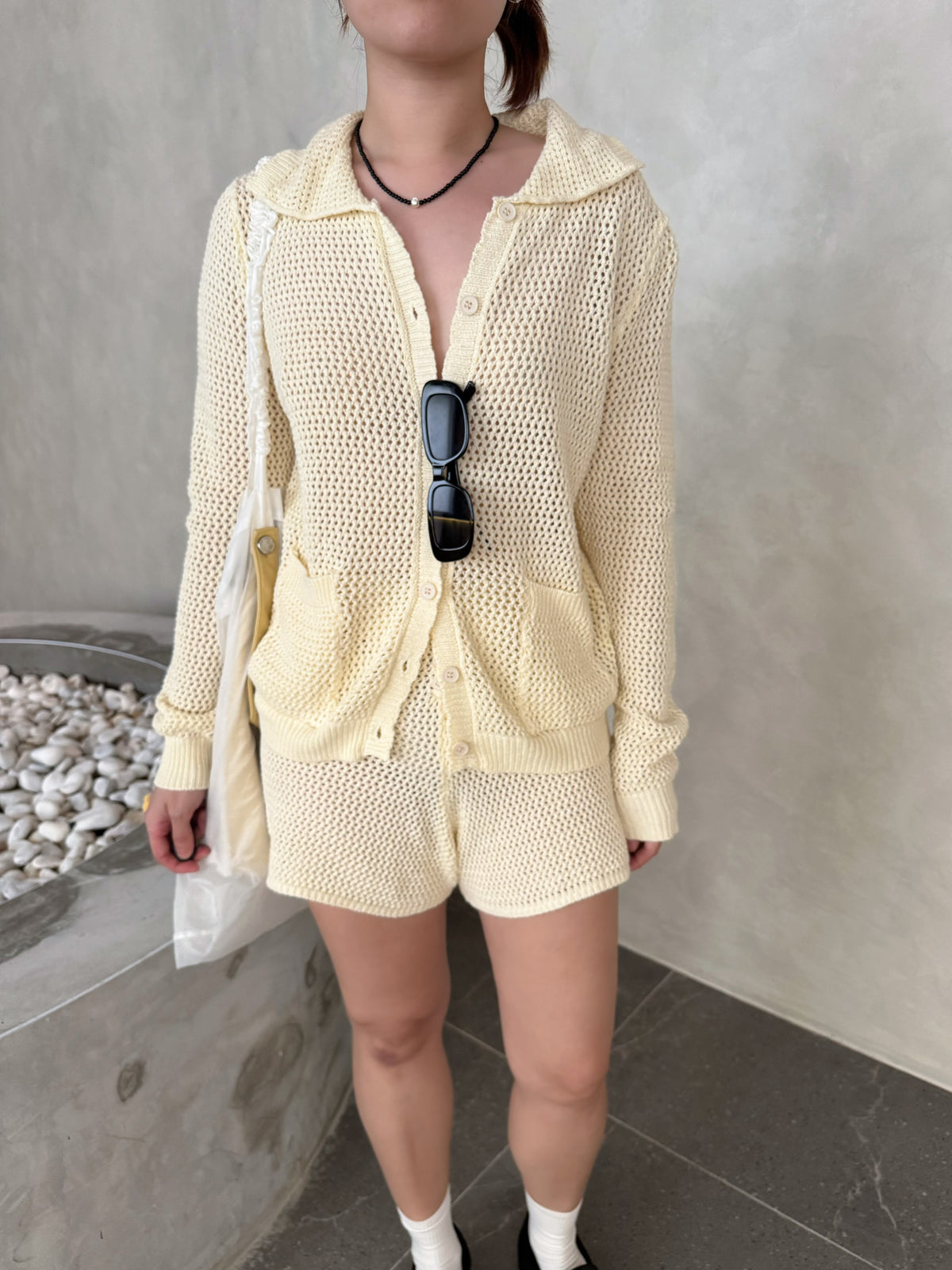 KIMI KNIT SET IN CREAM