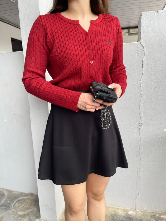 RIBBON KNIT TOP