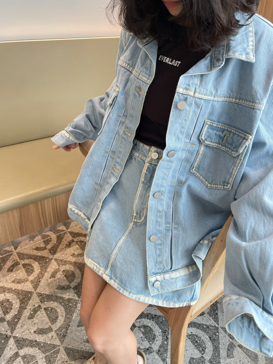 DENIM JOJO SET