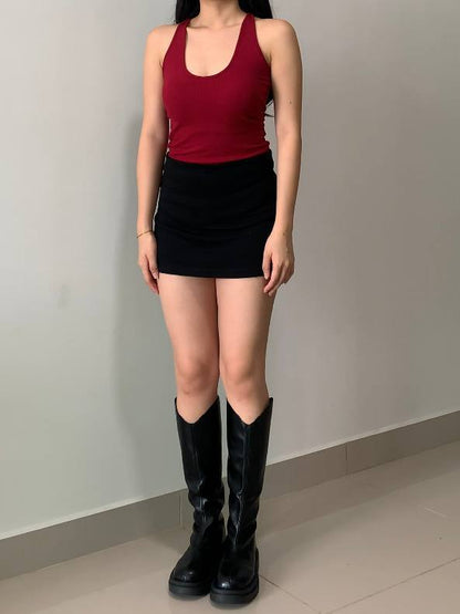 MINI COTTON SKIRT