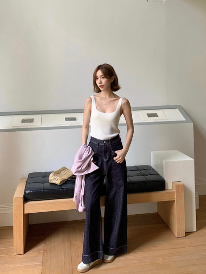 ZOEY DENIM JEANS IN DARK BLUE