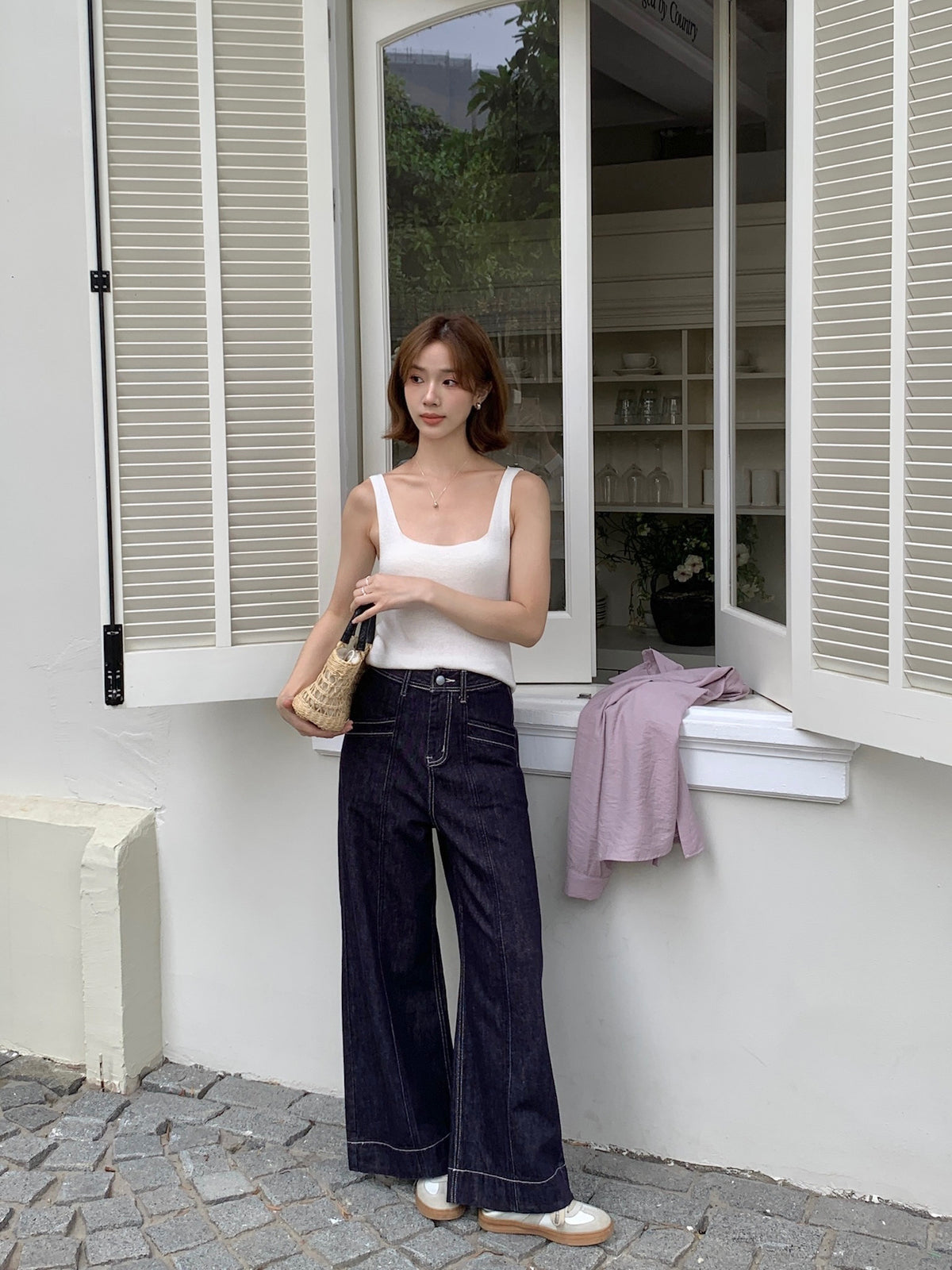 ZOEY DENIM JEANS IN DARK BLUE
