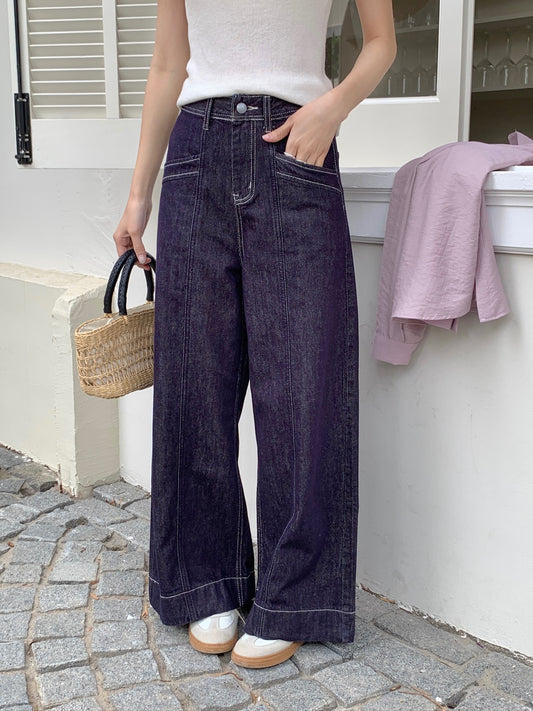 ZOEY DENIM JEANS IN DARK BLUE
