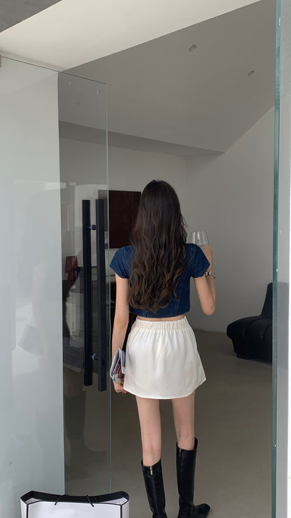 ZITA PREMIUM DENIM TOP