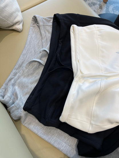SARAH TROUSERS IN WHITE/BLACK/GREY