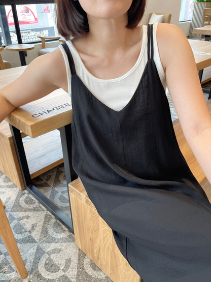 HELEN DRESS IN GREY/BLACK