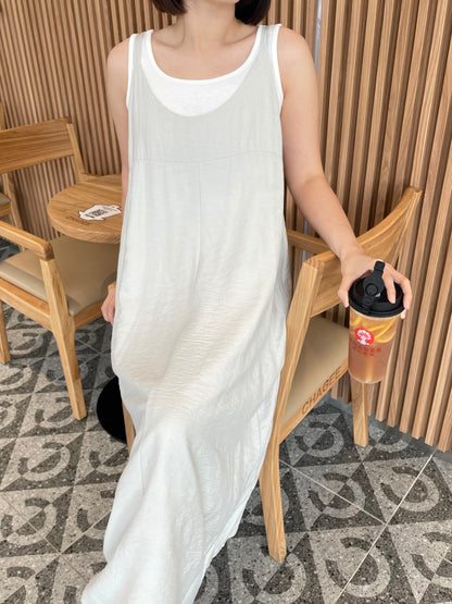 HELEN DRESS IN GREY/BLACK