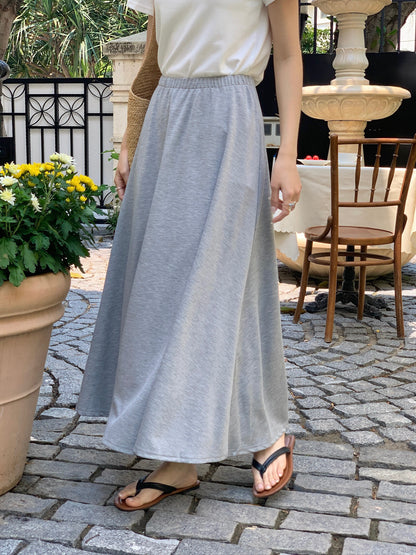 DODO HIGHWAIST SKIRT IN GREY/BLACK