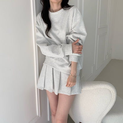 IA SWEATER SET IN YELLOW/GREY/BLUE