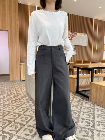 POLLY TROUSERS IN WHITE/GREY