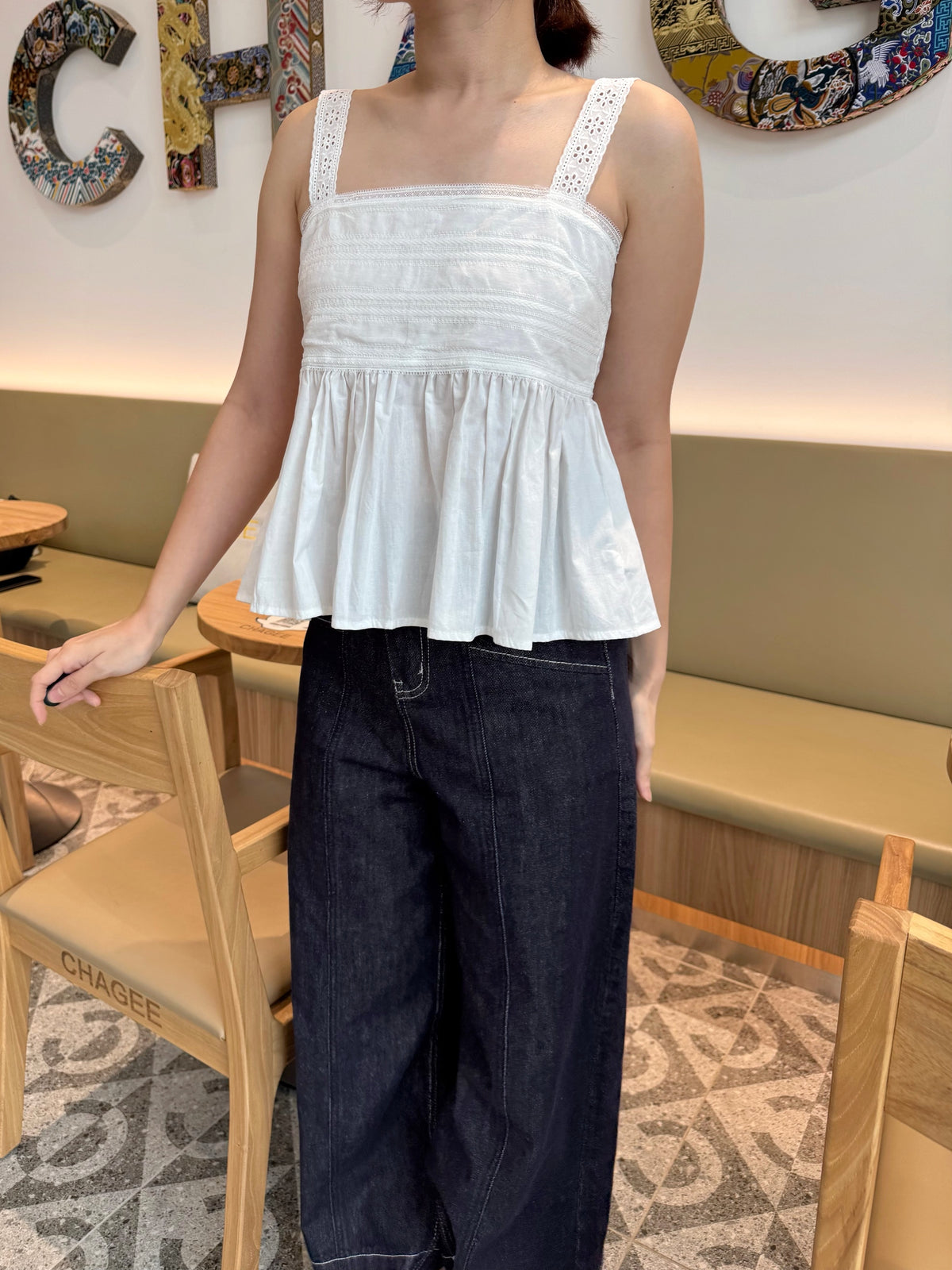 BABYDOLL LACE TOP