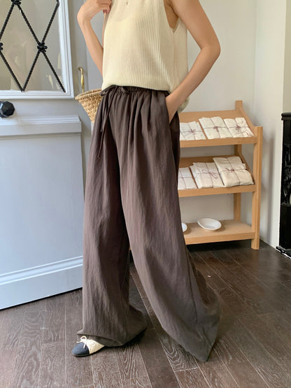 KONICO TROUSERS IN BEIGE/BROWN