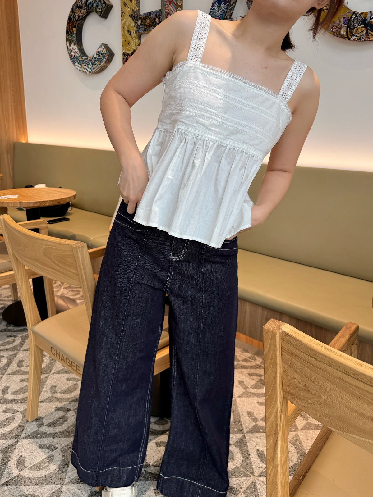 BABYDOLL LACE TOP