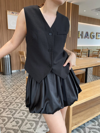 IZZI HIGHWAIST SATIN SKIRT