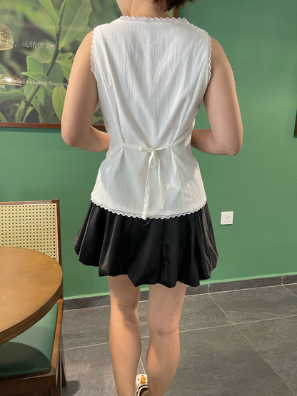IZZI HIGHWAIST SATIN SKIRT