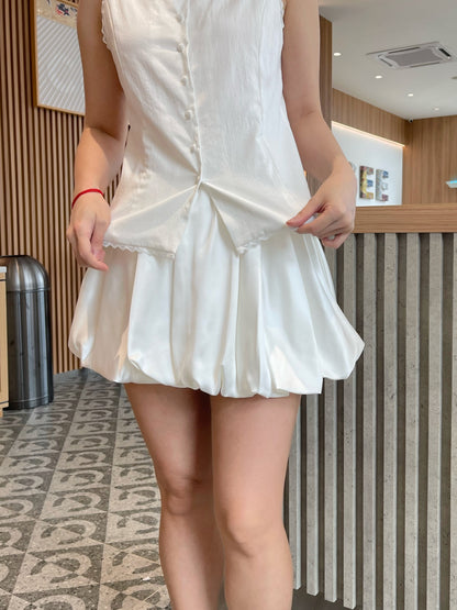 IZZI HIGHWAIST SATIN SKIRT