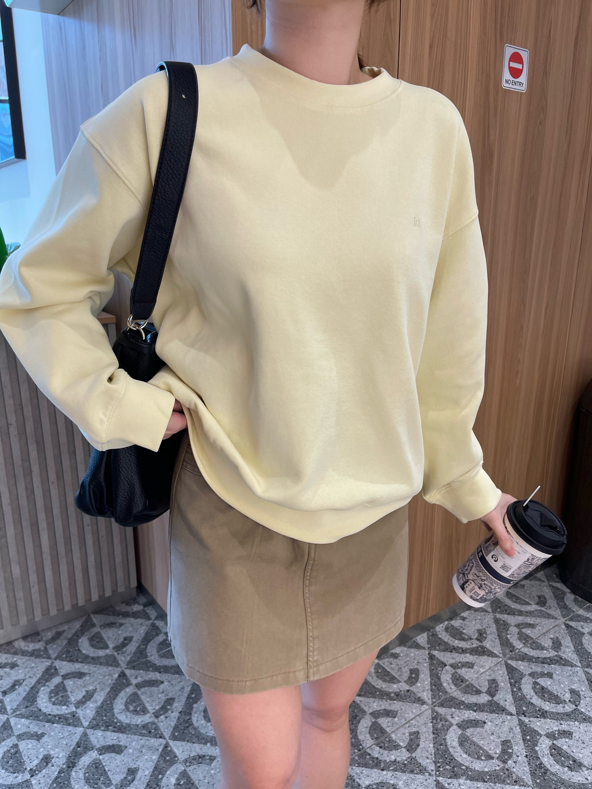 MAVA HIGHWAIST SKIRT IN KHAKI