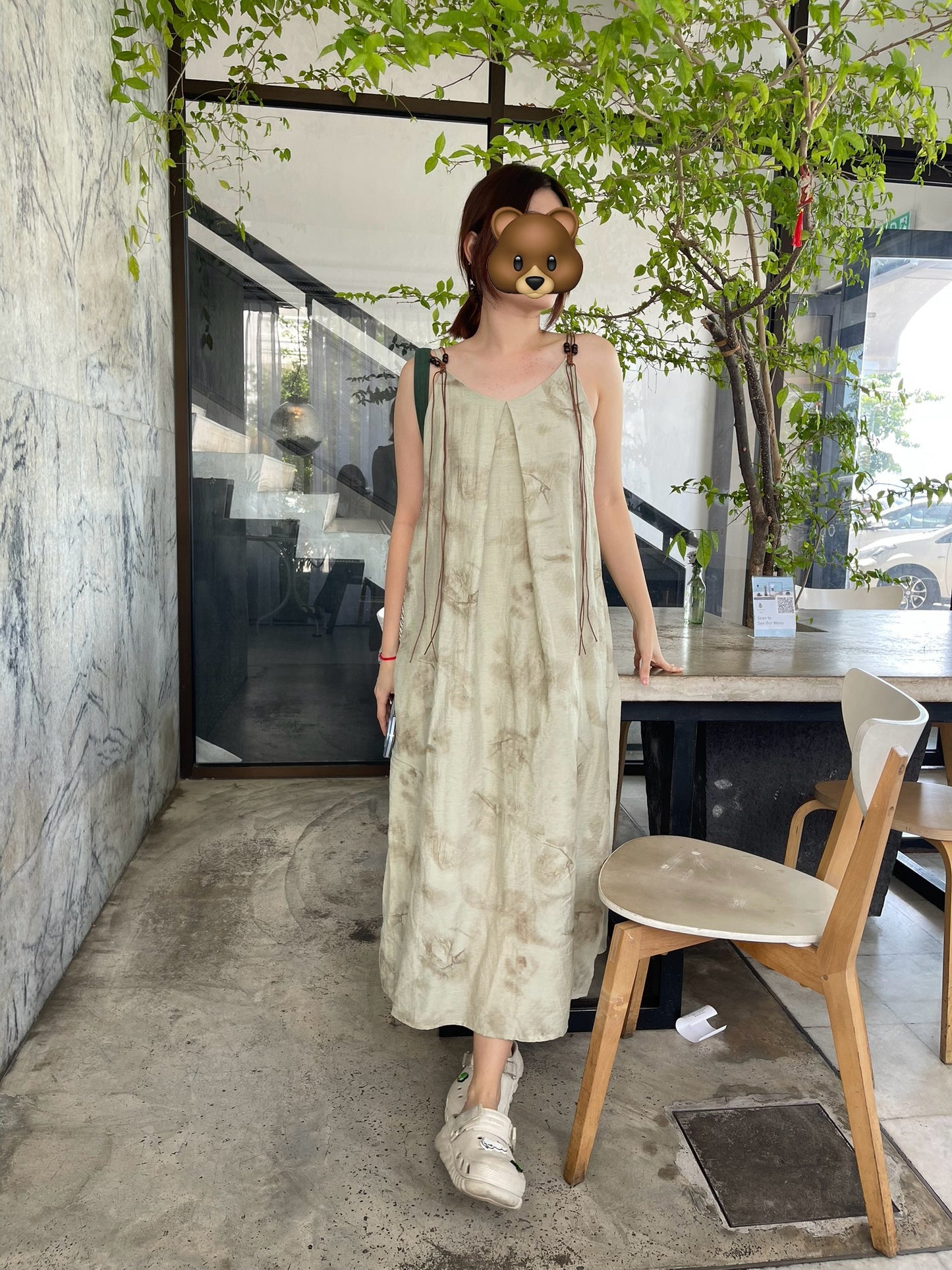 JOLLY DRESS IN YELLOW/GREEN