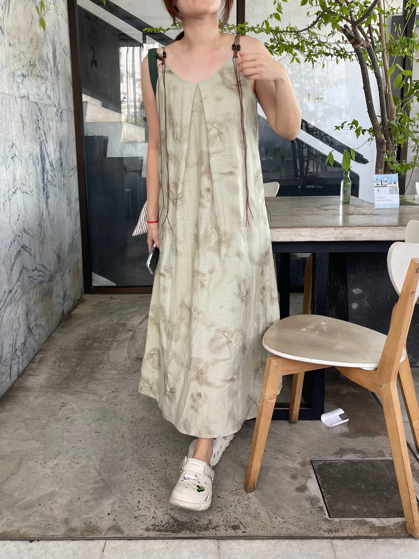 JOLLY DRESS IN YELLOW/GREEN