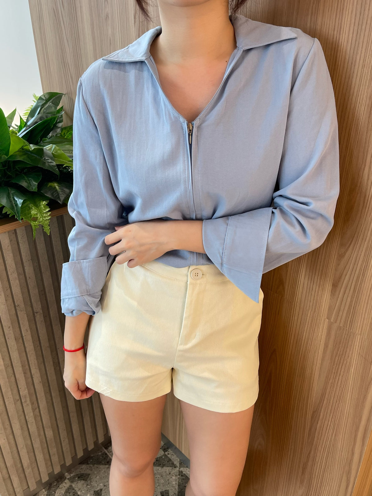 VIVI BLOUSE TOP(PLAIN)