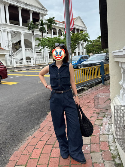 YURIS DENIM SET (TOP+BOTTOM)