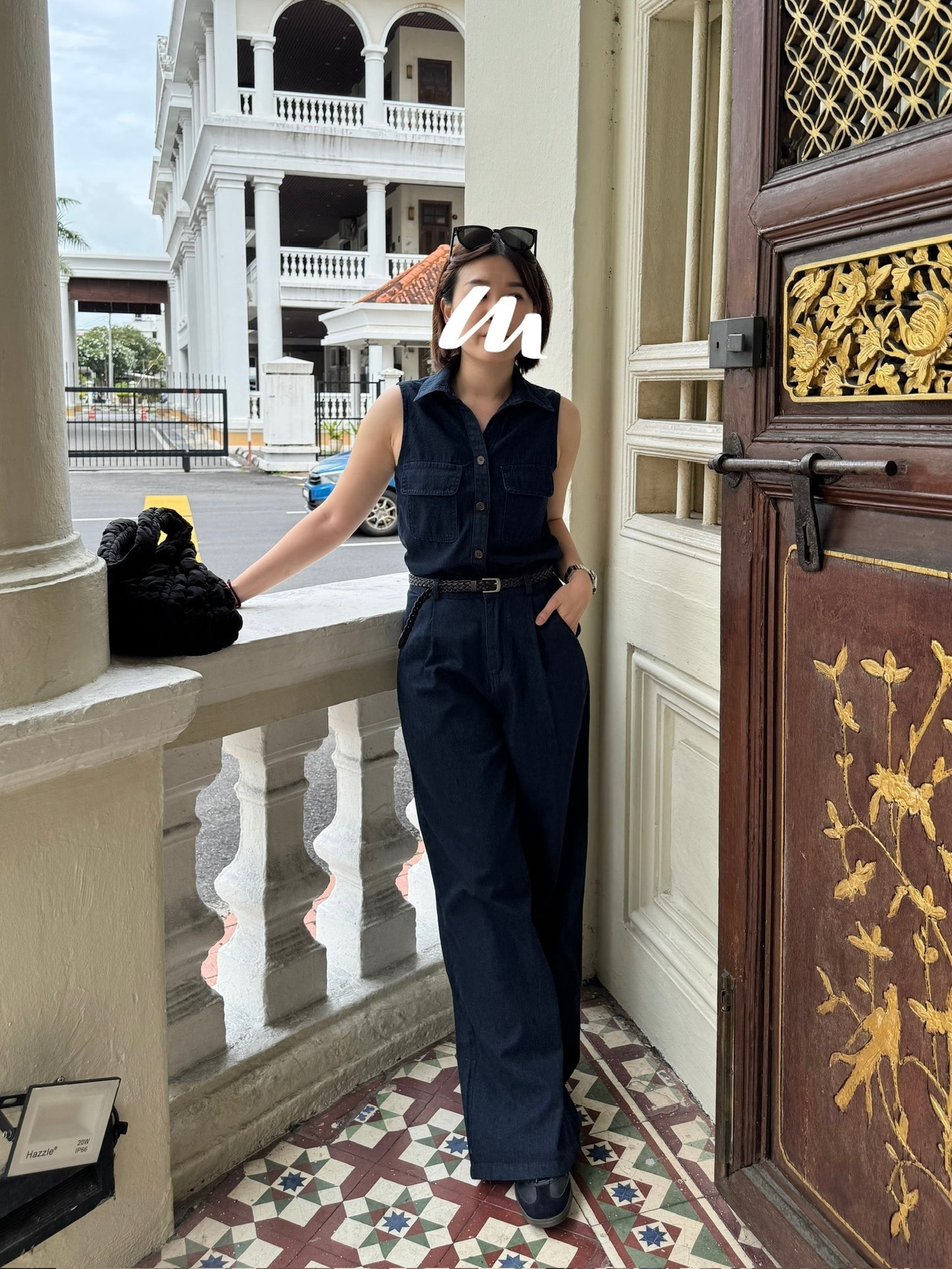 YURIS DENIM SET (TOP+BOTTOM)