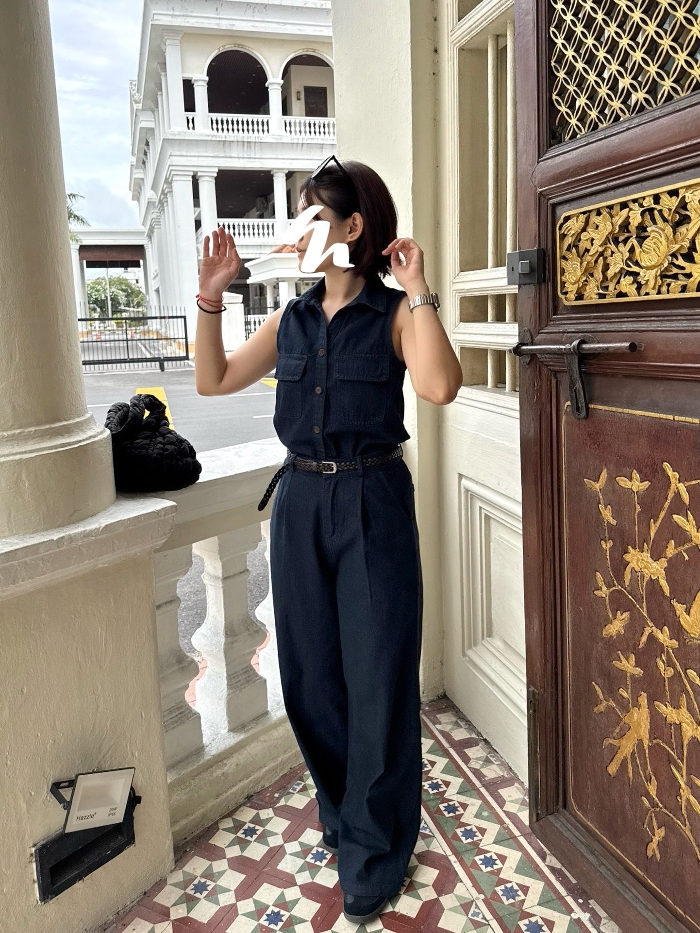 YURIS DENIM SET (TOP+BOTTOM)