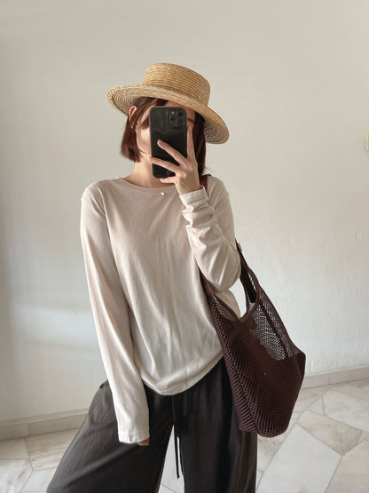 BUCKET BROWN BAG 2IN1